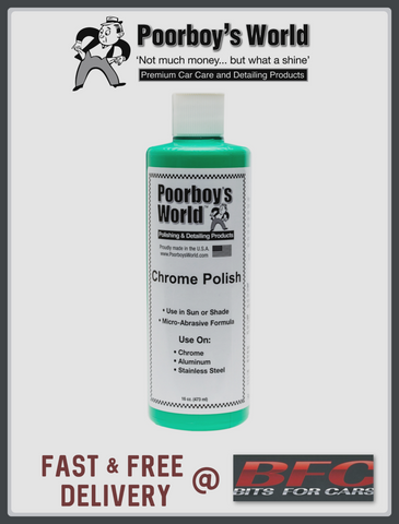Poorboy's World Chrome Polish 473ml