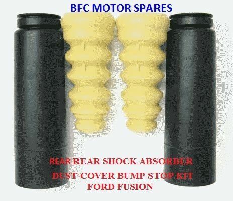 FORD FIESTA/FUSION 2002 - ON REAR SHOCK ABSORBER DUST COVER BUMP STOP KIT NEW!!
