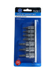 7 Pce 1/4" (T10-T25) & 3/8" Torx Socket Set (T27-T40) 01518