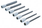 7 Pce 3/8" Drive Extra Long Torx Socket Bit Set (T25-T60) 01514