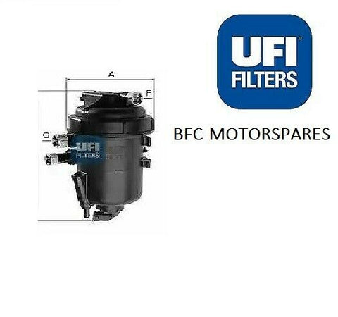 FIAT IDEA & PANDA 1.3 MULTIJET FUEL FILTER HOUSING UFI 55.084.00