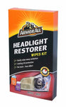 CAR HEADLIGHT RESTORER WIPES KIT ARMORALL