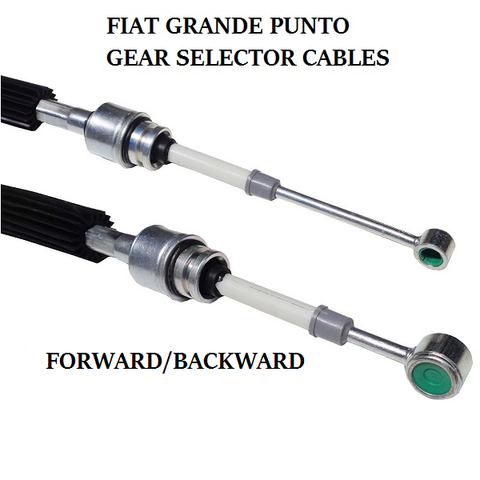 FIAT GRANDE PUNTO MK3 199 1.2 1.4 GEAR LINKAGE CABLES GENUINE 55230721