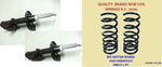 TO FIT TOYOTA AYGO 1.0 12V FRONT SHOCKER ABSORBERS AND COIL SPRINGS PAIR