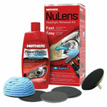 Mothers NuLens HEADLIGHT RENEWAL KIT with POWER BALL 4LIGHTS Restore & Protect