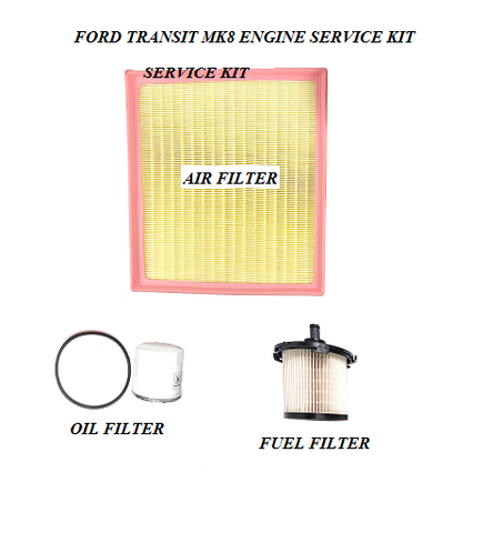 FORD TRANSIT MK8 2.2 TDCI SERVICE KIT OIL/AIR/FUEL/ FILTERS