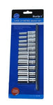 11 Pce 1/4" Metric Deep Socket Set (4-13mm) 01540