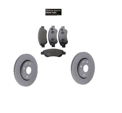 PEUGEOT 107 1.0 FRONT BRAKE PADS AND DISCS SET (FREE NEXT DAY DELIVERY) 05-12