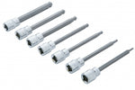 7 Pce 3/8" Drive Extra Long Ball Ended Hex Socket Bit Set (H3-H10) 01510