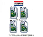 Granville HYPALUBE VL Fully Synthetic Oil 5w30 20 Litres VW 504.00 507.00 BMW 04