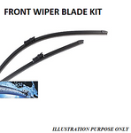 NISSAN QASHQAI J10 1.5 1.6 2.0 Front Windscreen Wiper Blade Blades SET 07-14