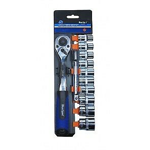 12PC 1/2" RATCHET AND SOCKET SET 01500