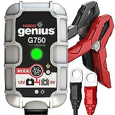 Noco G750 Genius 6V/12 .75A UltraSafe Smart Battery Charger