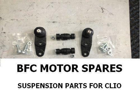 RENAULT CLIO MK2 BOTTOM BALL JOINT x2 & FRONT ANTI ROLL BAR LINK X2