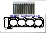 MERCEDES SPRINTER 2.2 CDI 211,213,311,313,411,413 HEAD GASKET & HEADBOLT