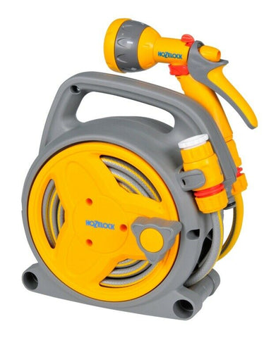 Hozelock Pico Reel With Hose/Fittings Spray Gun 10M