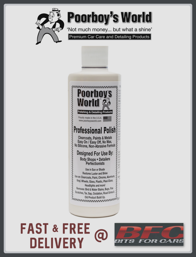 Poorboy's World Chrome Polish 32oz