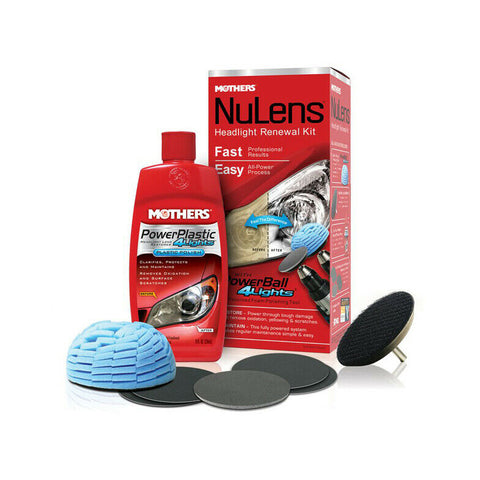Mothers NuLens Headlight Renewal Kit & RESTORATION KIT 236ML