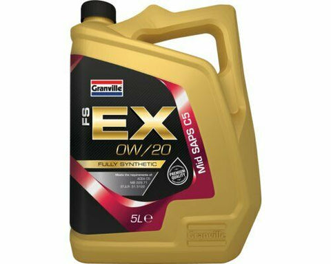 Granville Engine Oil FS-EX 0W20 C5  SPECIFICATION  5 LITRE