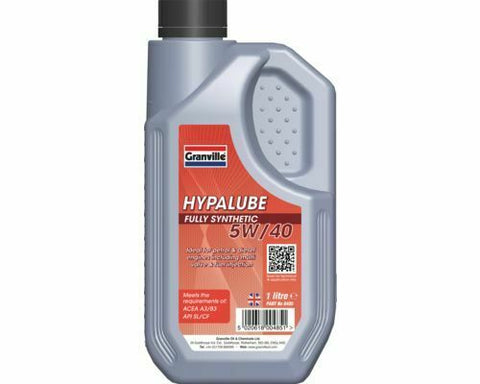 Granville Hypalube Fully Synthetic 5W/40 1 Litre