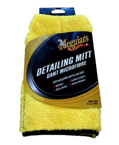 Meguiar's X1804EU Detailing Mitt-Soft Glove Yellow