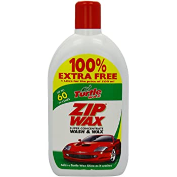 Turtle Wax Zip Wax 500ml + 100% FREE 1 Litre