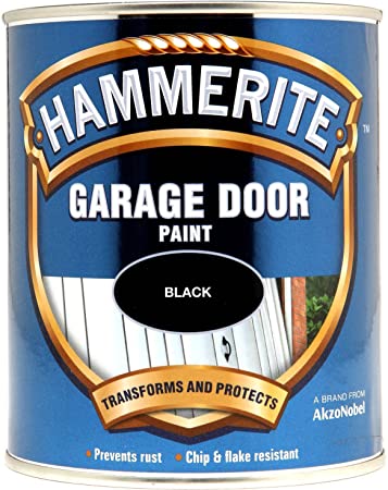 Hammerite GARAGE DOOR PAINT BLACK 750ML