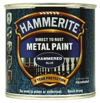 Hammerite Hammered Blue Metal Paint 250ml