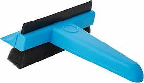 Ice Scraper  3 in 1 Window Demister Pad, Frost Snow Ice Scraper & Sponge
