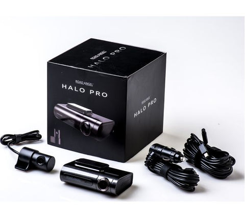 Road Angel Halo Pro 1440P 2K Dash Cam with WiFi & GPS + HardWiring Kit