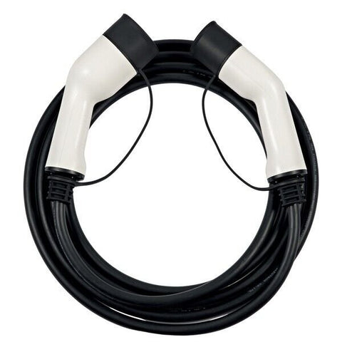EV Charging Cable - 32A 3 PHASE T2 FEMALE- T2 MALE 5M
