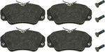 febi bilstein 16031 Brake Pad Set with screws, pack of four