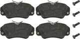 febi bilstein 16031 Brake Pad Set with screws, pack of four