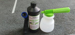 SNOW FOAM CANNON KIT FITS STD GARDEN HOSE ADAPTER + SNOW FOAM SWEET APPLE
