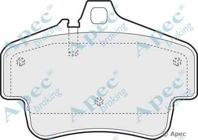 APEC PAD1407 Brake Pad