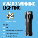 Ring Automotive RIT1060 Zoom750 LED USB Rechargeable Inspection Torch & Power Bank,Black/Blue
