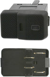 febi bilstein 17002 Switch for rear-window heater, pack of one , Black