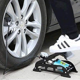 Ring RFP2 Double Barrel Footpump, with Footplate Clips and Adaptor Set,black