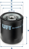 UFI FILTERS 23.449.00 Spin-On Oil Filter