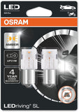 OSRAM LEDriving® SL, ≜ W21W, White 6000K, LED signal lamps, Off-road only, non ECE, Double Blister