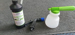 SNOW FOAM CANNON KIT FITS STD GARDEN HOSE ADAPTER + SNOW FOAM SWEET APPLE