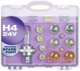 Osram CLKH424V lamp kit, 24V H4, 12 lamps, 3 flat fuse, in in a box