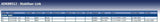 Blue Print ADK88512 Stabiliser Link with lock nuts, pack of one