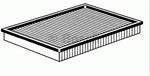 Bosch S3711 - Air Filter Car