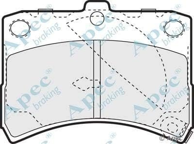 APEC PAD1138 Brake Pad