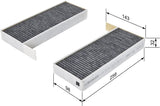 Bosch A8547 - Cabin Filter Filter+