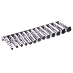 13 Pce 3/8" Metric Deep Socket Set (6-19mm) 01542