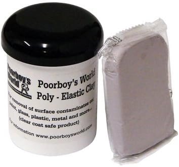 Poorboy's World Poly - Elastic Clay Bar In Storage Tub