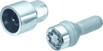 27229SU Wheel Lock Bolts SU M14 x 1,25, cone seat, shaft length 32 mm, Overall length 55,5 mm, Hex size 17mm, Key diameter 25,8 mm