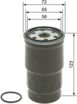 Bosch N4440 - Diesel Filter Car